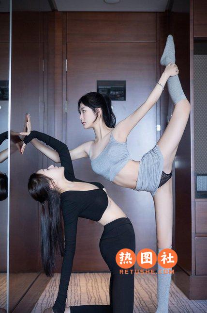 谢小蒽|双人瑜伽写真|[134P/4V/673MB]
